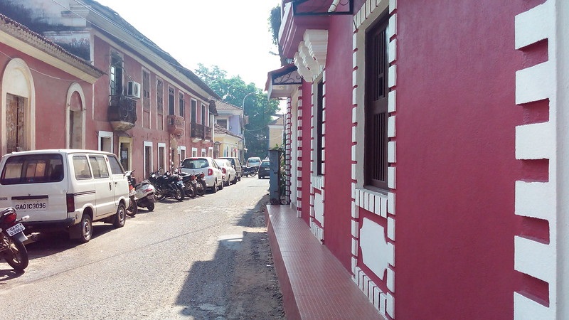 Fontainhas, the Latin Quarter of Panjim, Goa. Photo by Frederick (FN) Noronha https://flickr.com/photos/fn-goa/16039245599