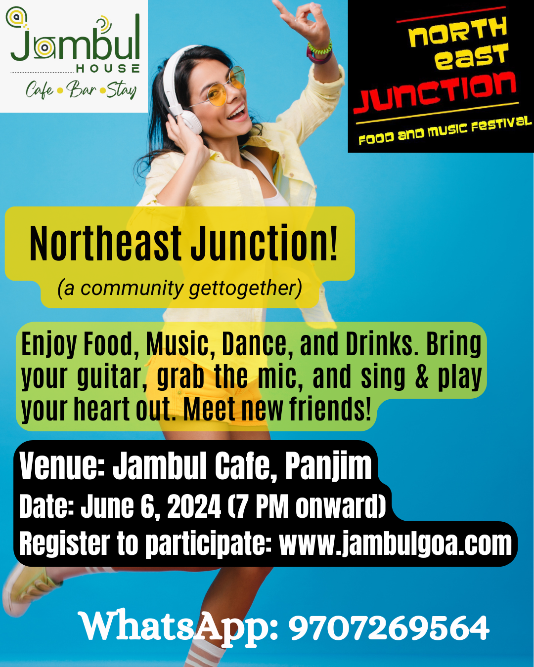 Northeast Junction @ Jambul Cafe, Panjim, Goa